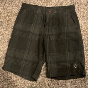 Men’s Rusty Plaid Dress Shorts
